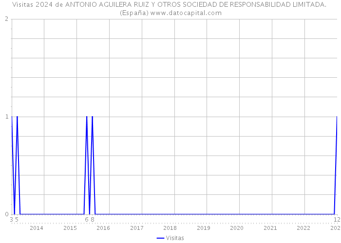 Visitas 2024 de ANTONIO AGUILERA RUIZ Y OTROS SOCIEDAD DE RESPONSABILIDAD LIMITADA. (España) 