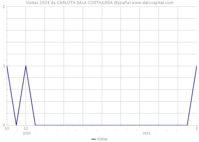 Visitas 2024 de CARLOTA SALA COSTAJUSSA (España) 