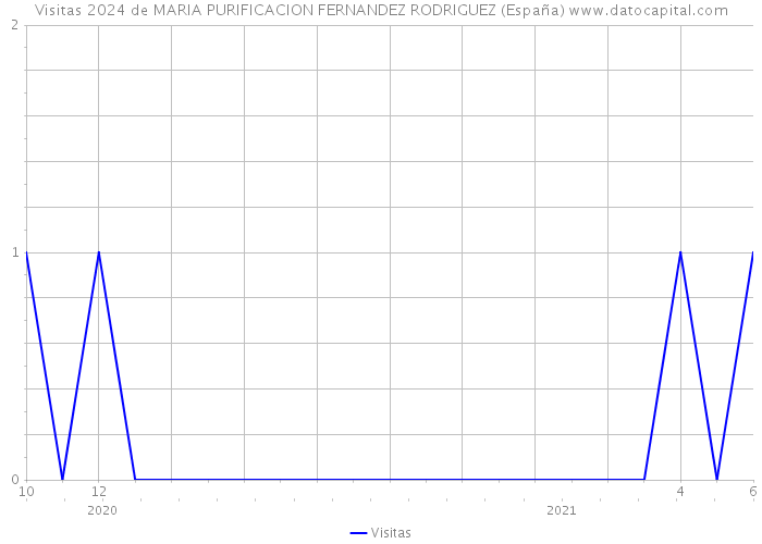 Visitas 2024 de MARIA PURIFICACION FERNANDEZ RODRIGUEZ (España) 
