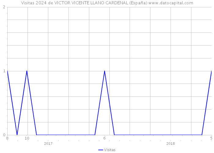 Visitas 2024 de VICTOR VICENTE LLANO CARDENAL (España) 
