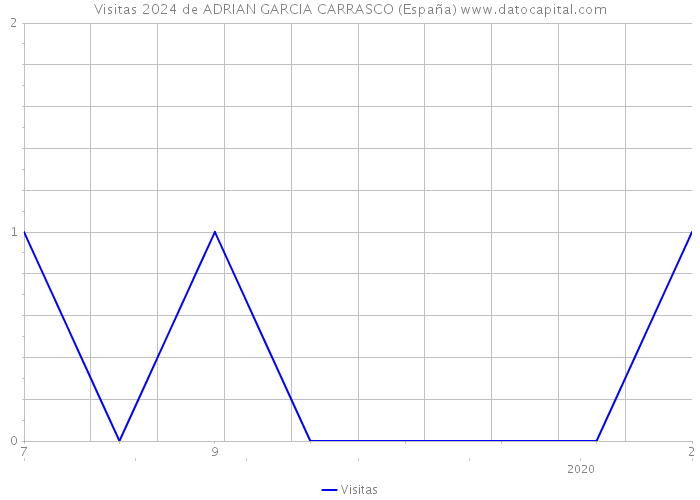 Visitas 2024 de ADRIAN GARCIA CARRASCO (España) 