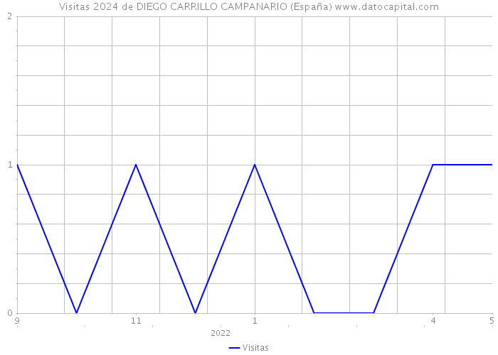 Visitas 2024 de DIEGO CARRILLO CAMPANARIO (España) 