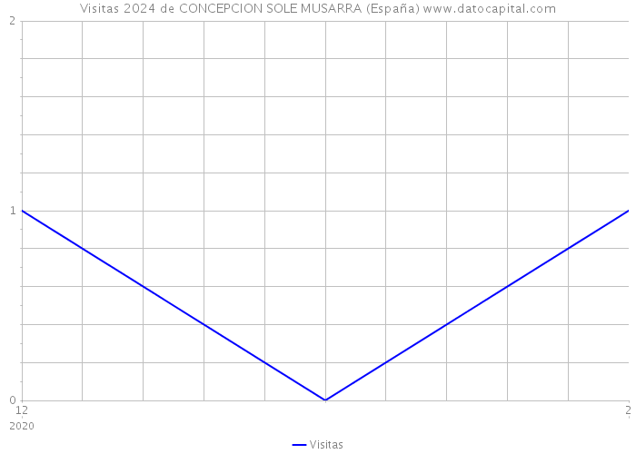 Visitas 2024 de CONCEPCION SOLE MUSARRA (España) 