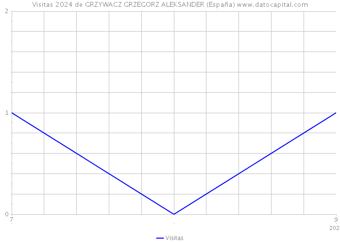 Visitas 2024 de GRZYWACZ GRZEGORZ ALEKSANDER (España) 