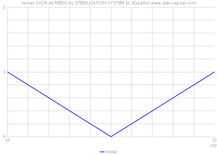 Visitas 2024 de MEDICAL STERILIZATION SYSTEM SL (España) 