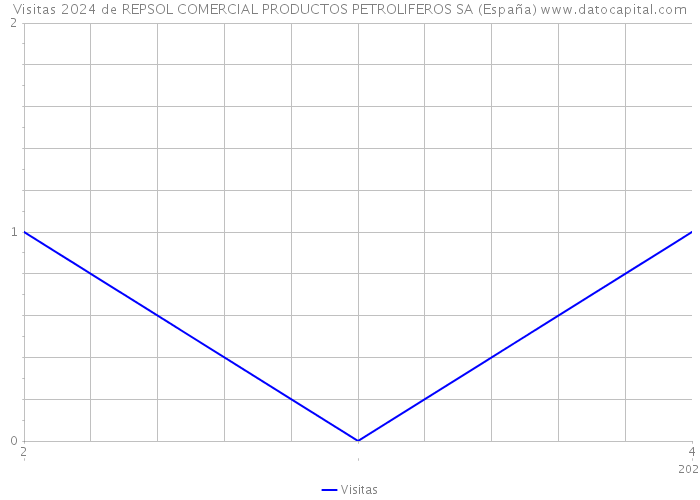 Visitas 2024 de REPSOL COMERCIAL PRODUCTOS PETROLIFEROS SA (España) 