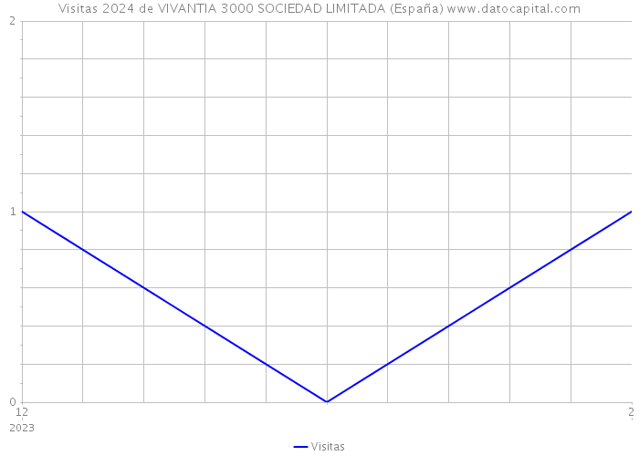 Visitas 2024 de VIVANTIA 3000 SOCIEDAD LIMITADA (España) 