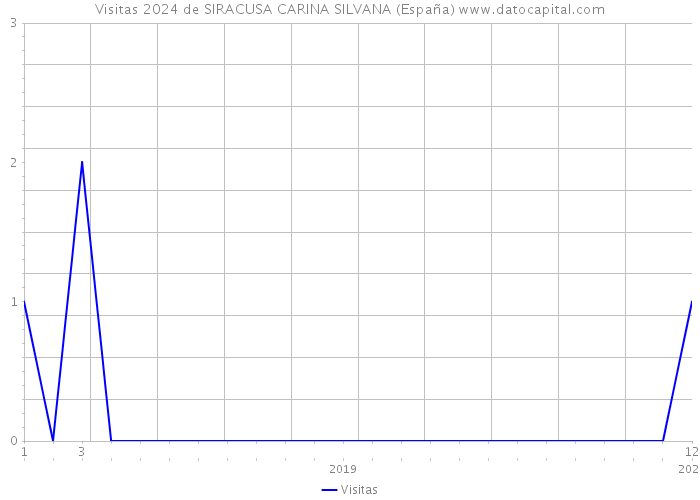 Visitas 2024 de SIRACUSA CARINA SILVANA (España) 