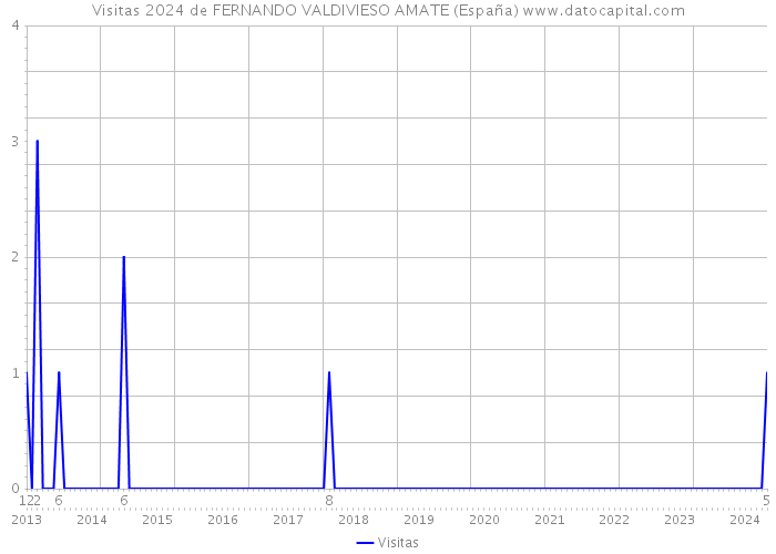 Visitas 2024 de FERNANDO VALDIVIESO AMATE (España) 