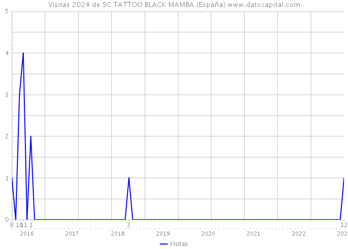 Visitas 2024 de SC TATTOO BLACK MAMBA (España) 