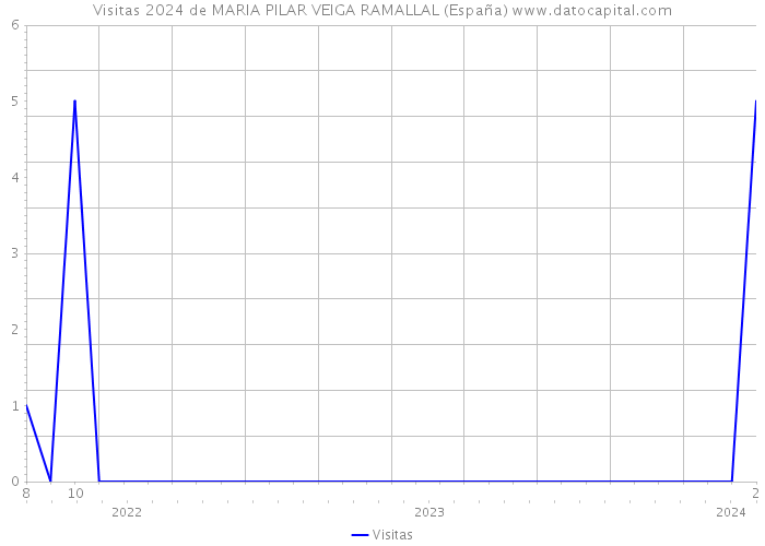 Visitas 2024 de MARIA PILAR VEIGA RAMALLAL (España) 