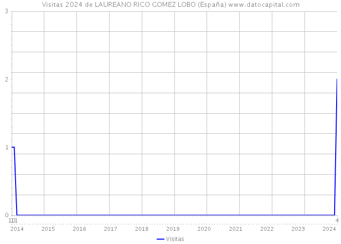Visitas 2024 de LAUREANO RICO GOMEZ LOBO (España) 