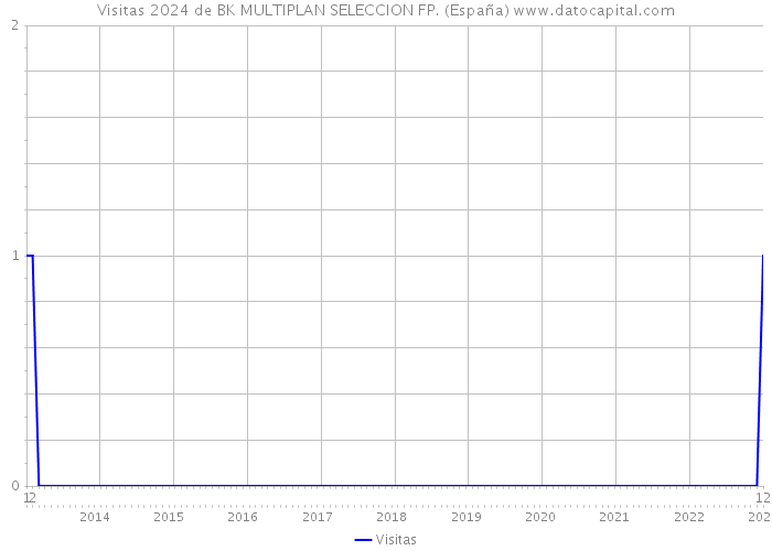 Visitas 2024 de BK MULTIPLAN SELECCION FP. (España) 