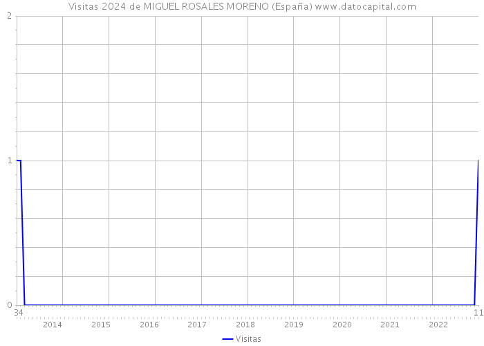 Visitas 2024 de MIGUEL ROSALES MORENO (España) 