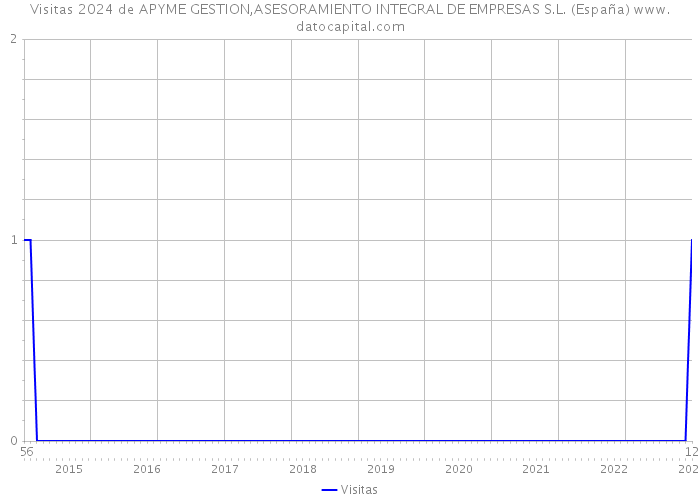 Visitas 2024 de APYME GESTION,ASESORAMIENTO INTEGRAL DE EMPRESAS S.L. (España) 