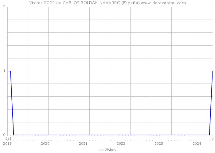 Visitas 2024 de CARLOS ROLDAN NAVARRO (España) 