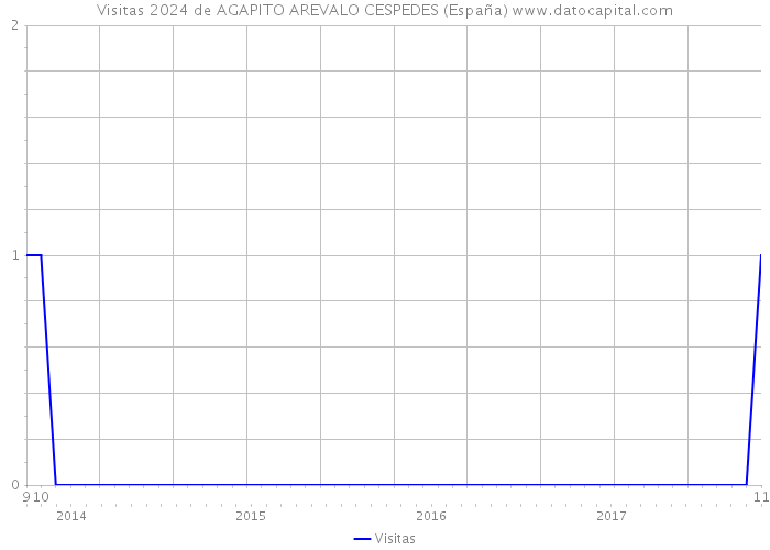 Visitas 2024 de AGAPITO AREVALO CESPEDES (España) 