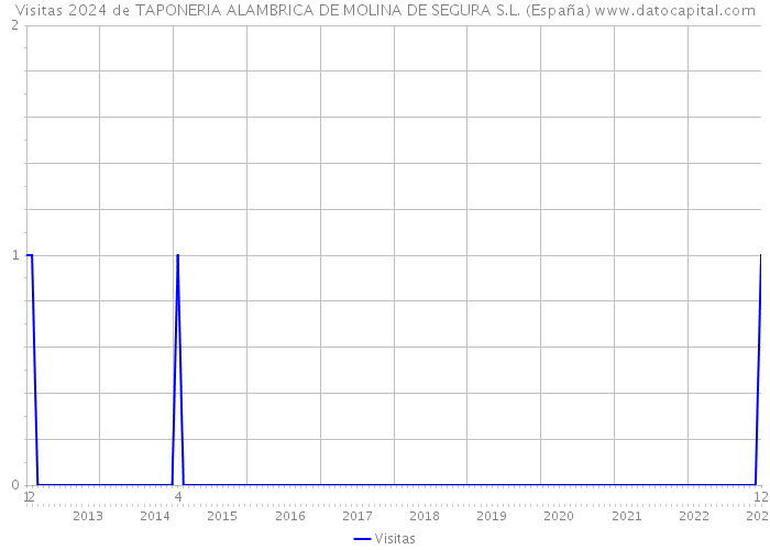 Visitas 2024 de TAPONERIA ALAMBRICA DE MOLINA DE SEGURA S.L. (España) 