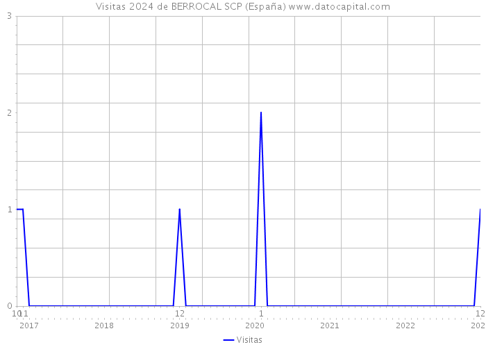 Visitas 2024 de BERROCAL SCP (España) 