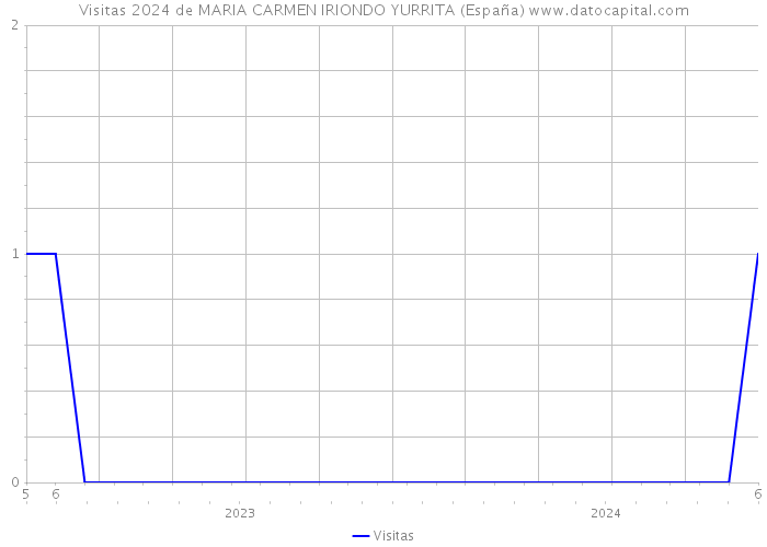 Visitas 2024 de MARIA CARMEN IRIONDO YURRITA (España) 