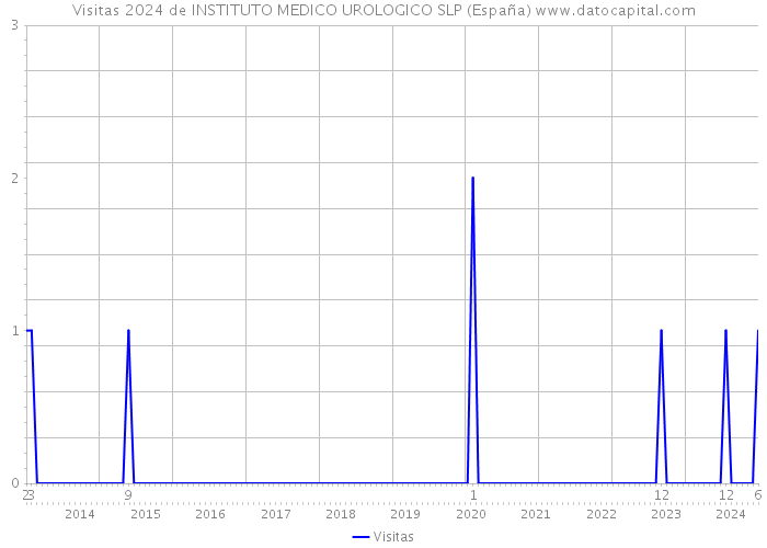 Visitas 2024 de INSTITUTO MEDICO UROLOGICO SLP (España) 