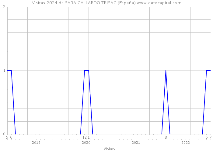 Visitas 2024 de SARA GALLARDO TRISAC (España) 