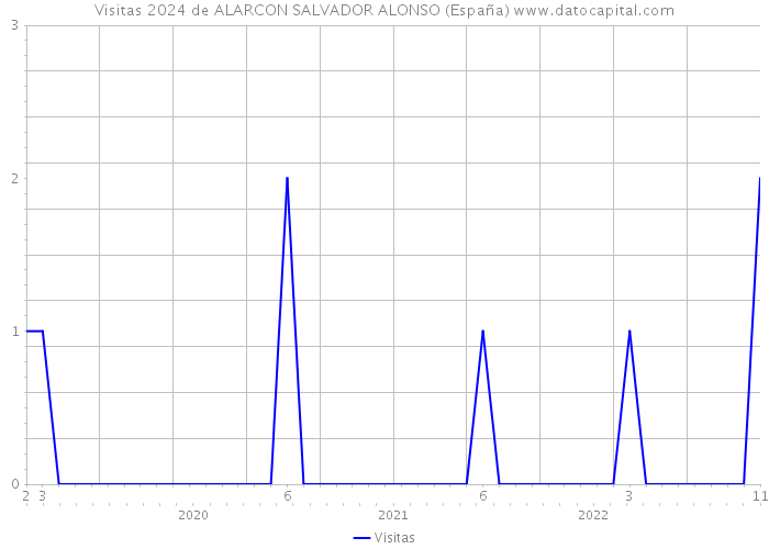 Visitas 2024 de ALARCON SALVADOR ALONSO (España) 