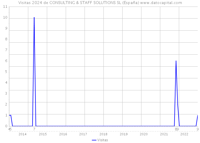 Visitas 2024 de CONSULTING & STAFF SOLUTIONS SL (España) 