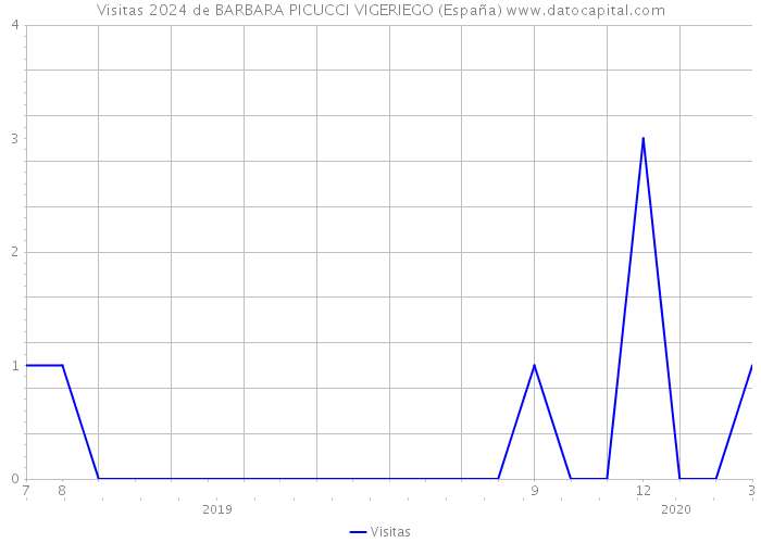 Visitas 2024 de BARBARA PICUCCI VIGERIEGO (España) 