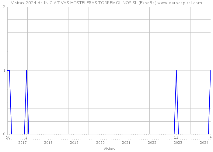 Visitas 2024 de INICIATIVAS HOSTELERAS TORREMOLINOS SL (España) 