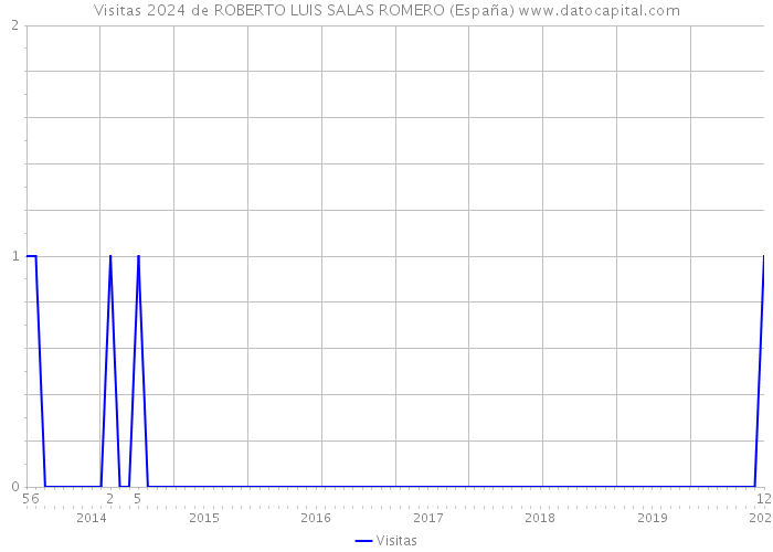 Visitas 2024 de ROBERTO LUIS SALAS ROMERO (España) 