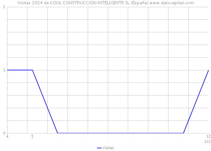 Visitas 2024 de KOUL CONSTRUCCION INTELIGENTE SL (España) 