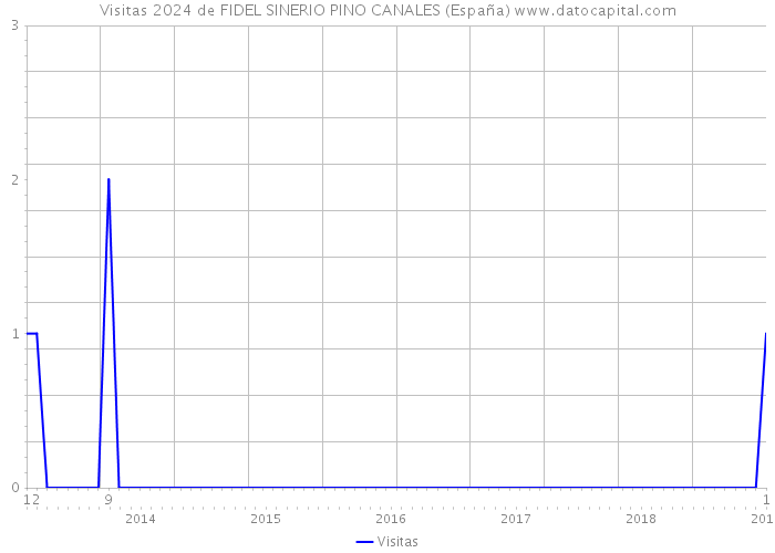 Visitas 2024 de FIDEL SINERIO PINO CANALES (España) 