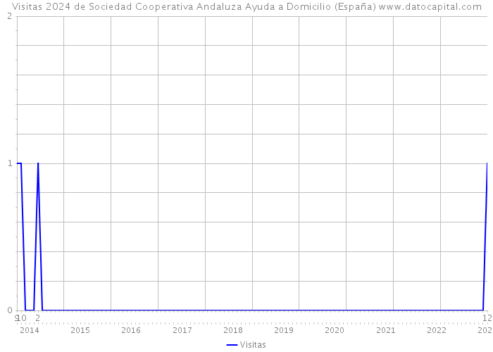 Visitas 2024 de Sociedad Cooperativa Andaluza Ayuda a Domicilio (España) 