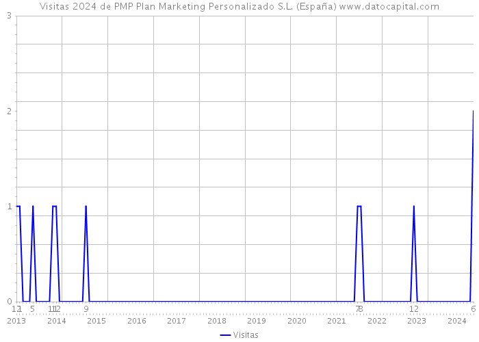 Visitas 2024 de PMP Plan Marketing Personalizado S.L. (España) 