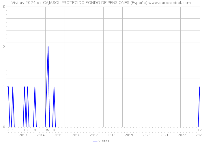 Visitas 2024 de CAJASOL PROTEGIDO FONDO DE PENSIONES (España) 