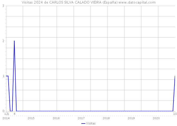 Visitas 2024 de CARLOS SILVA CALADO VIEIRA (España) 