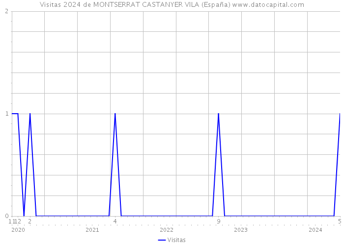 Visitas 2024 de MONTSERRAT CASTANYER VILA (España) 