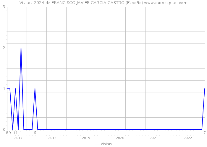 Visitas 2024 de FRANCISCO JAVIER GARCIA CASTRO (España) 