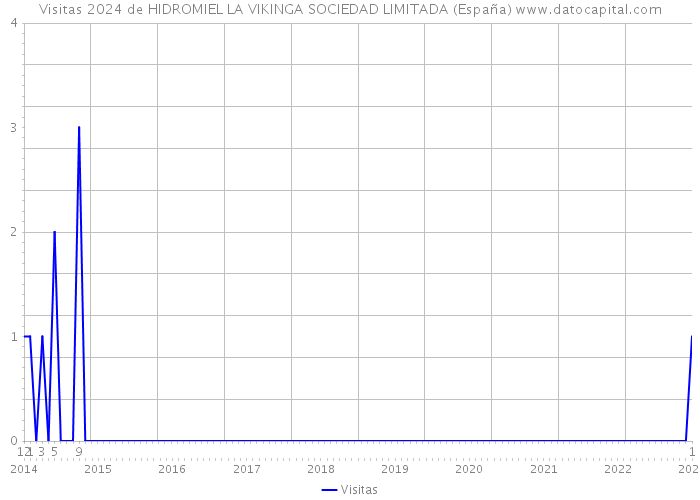 Visitas 2024 de HIDROMIEL LA VIKINGA SOCIEDAD LIMITADA (España) 