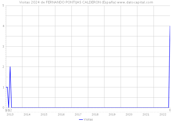 Visitas 2024 de FERNANDO PONTIJAS CALDERON (España) 