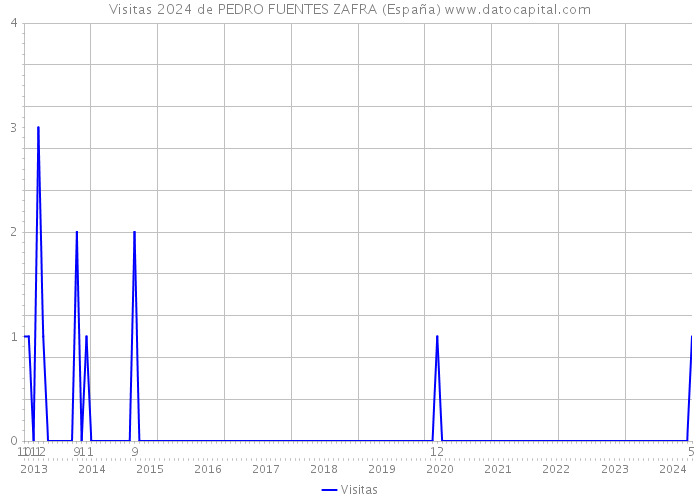 Visitas 2024 de PEDRO FUENTES ZAFRA (España) 