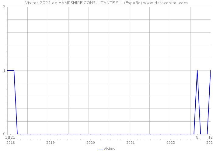 Visitas 2024 de HAMPSHIRE CONSULTANTE S.L. (España) 