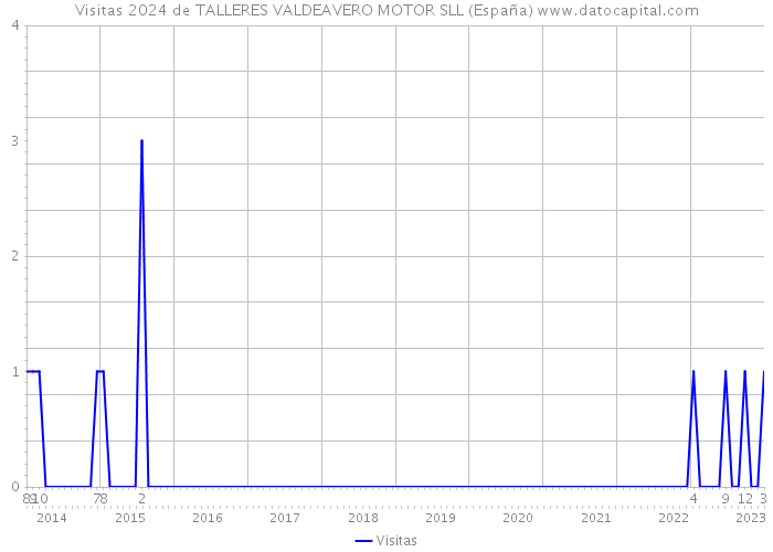 Visitas 2024 de TALLERES VALDEAVERO MOTOR SLL (España) 