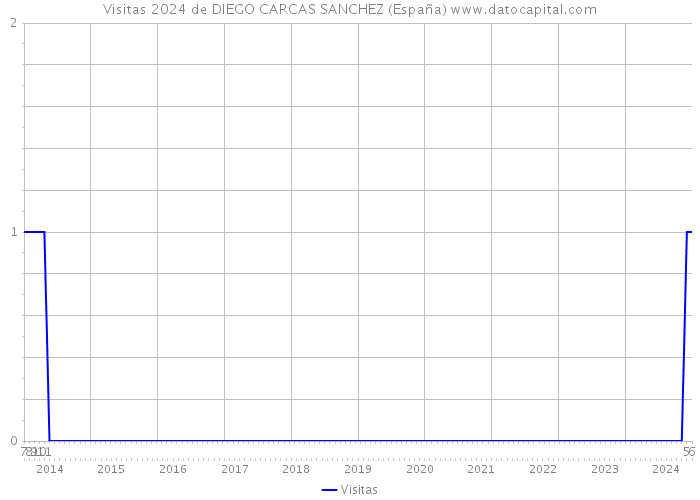 Visitas 2024 de DIEGO CARCAS SANCHEZ (España) 