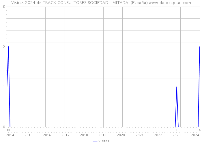 Visitas 2024 de TRACK CONSULTORES SOCIEDAD LIMITADA. (España) 