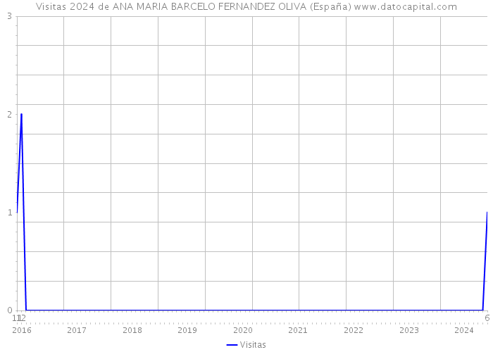 Visitas 2024 de ANA MARIA BARCELO FERNANDEZ OLIVA (España) 