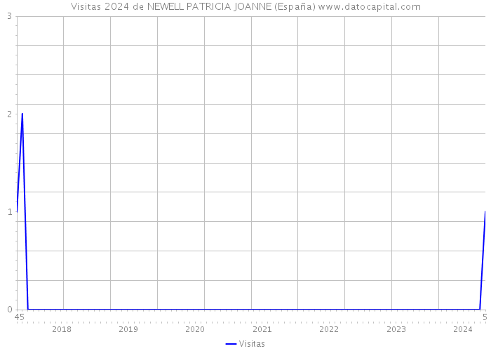 Visitas 2024 de NEWELL PATRICIA JOANNE (España) 