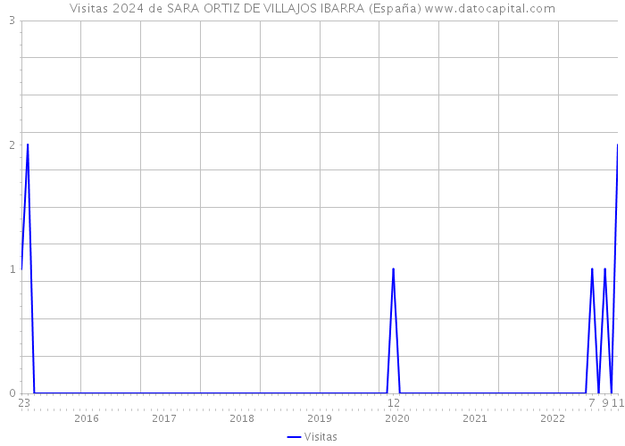 Visitas 2024 de SARA ORTIZ DE VILLAJOS IBARRA (España) 