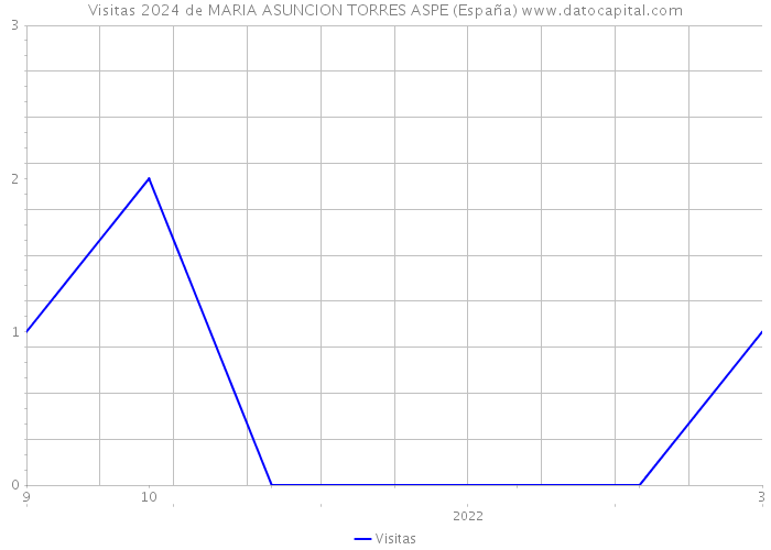 Visitas 2024 de MARIA ASUNCION TORRES ASPE (España) 